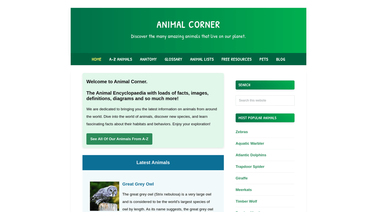 Σχετικά Με Animal Corner