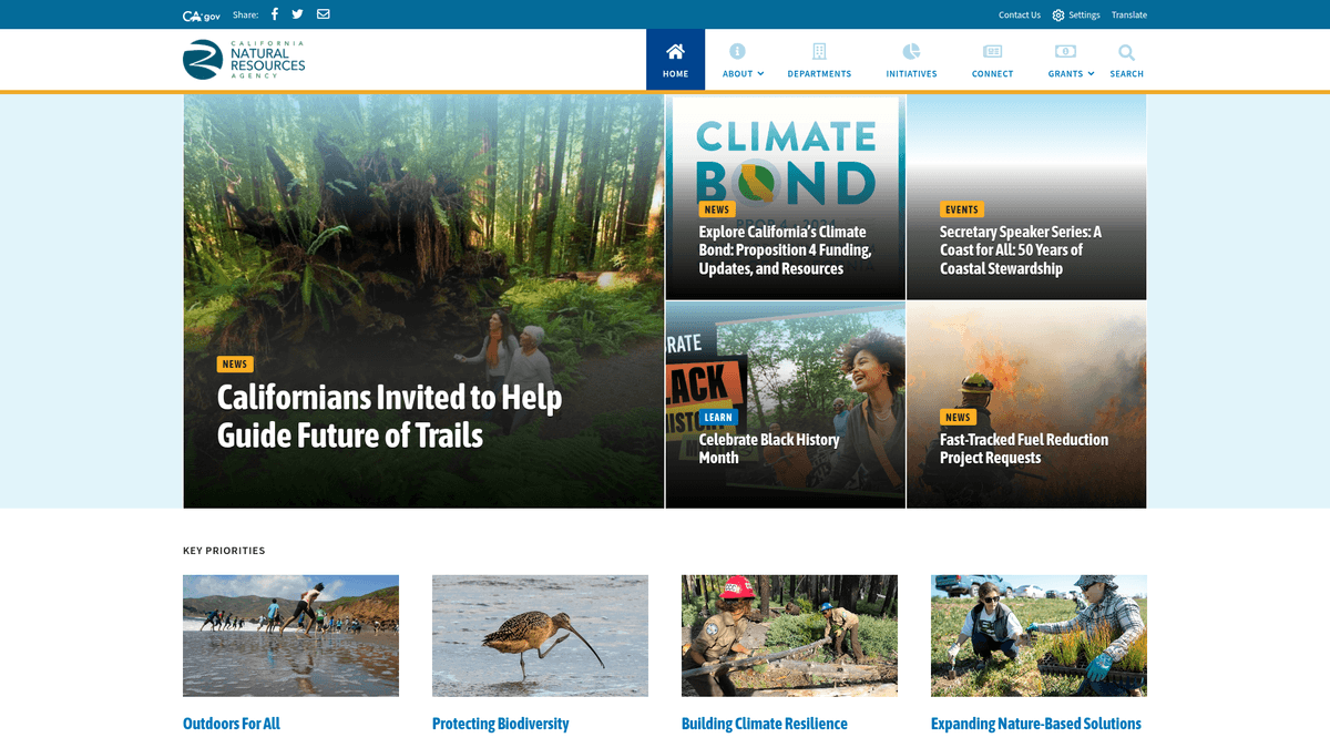 About California Natural Resources Agency