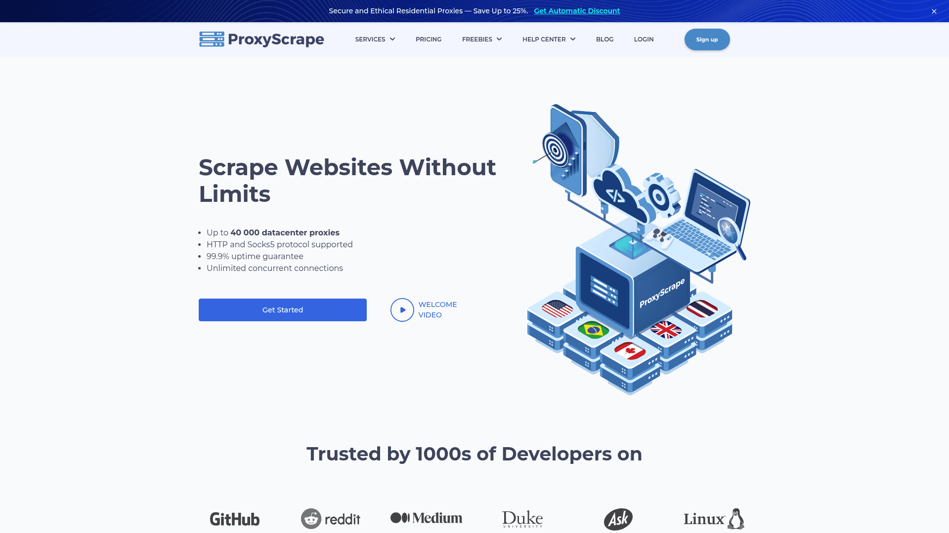 Kako scrape-ati ProxyScrape: Sveobuhvatni vodič za podatke o proxyjima