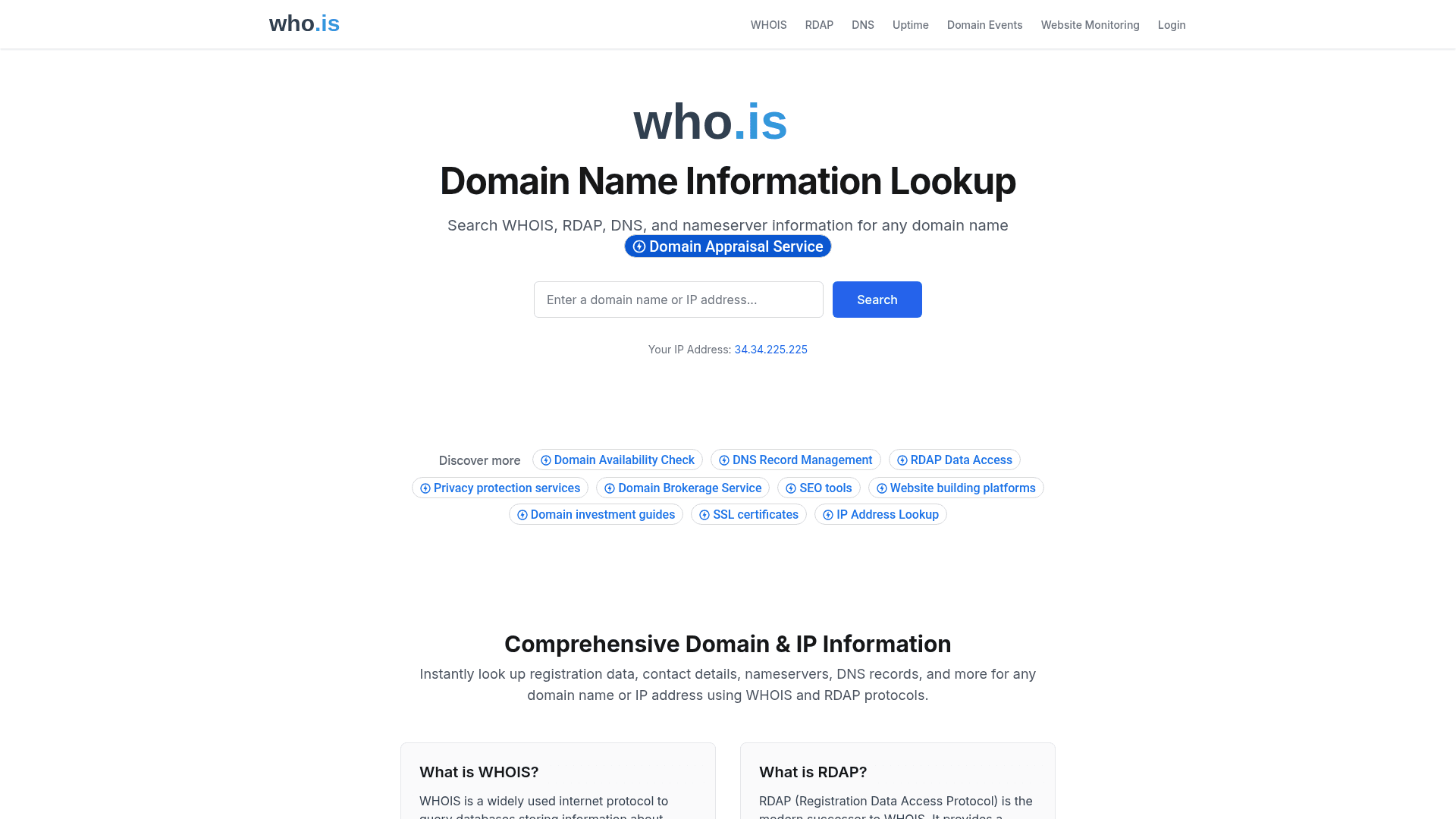 Comment scraper Who.is pour l'intelligence des domaines et des adresses IP