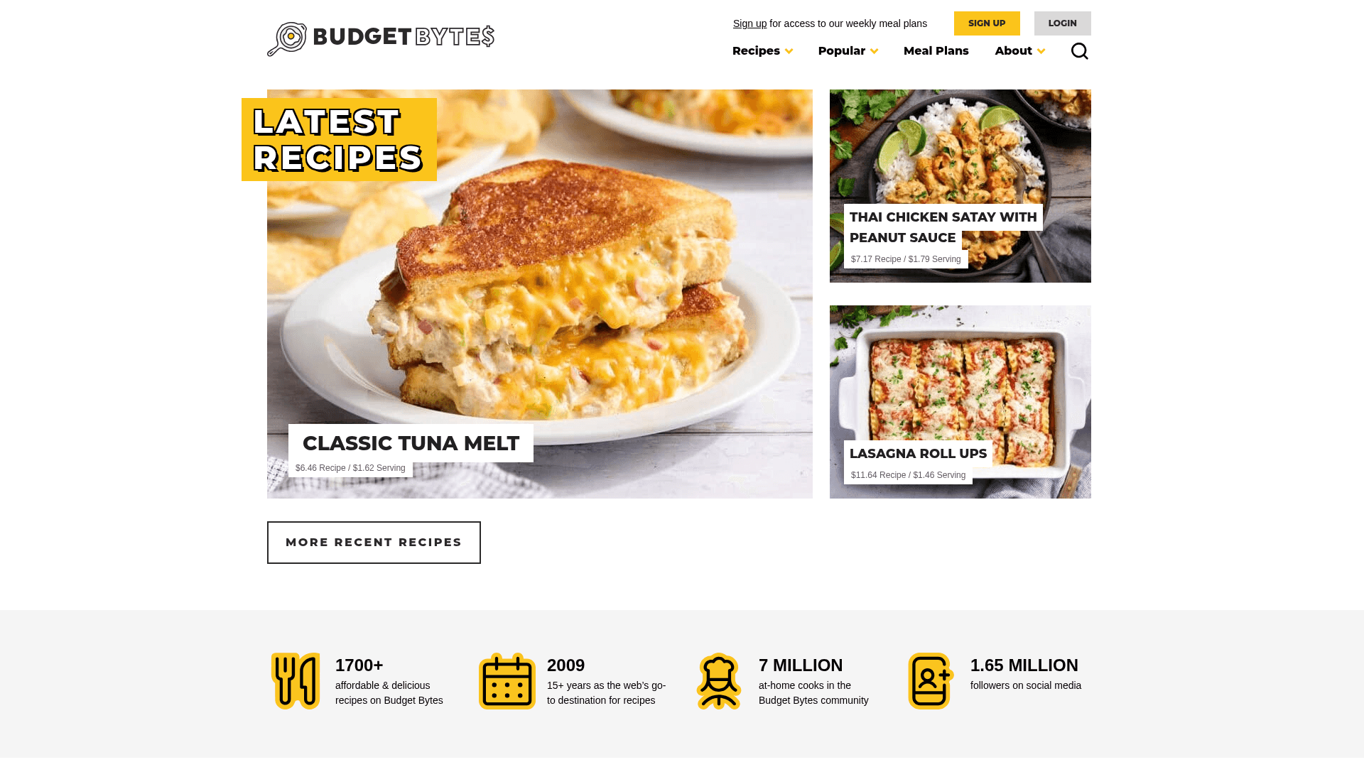 Comment scraper Budget Bytes : extraire les recettes et les données de coût
