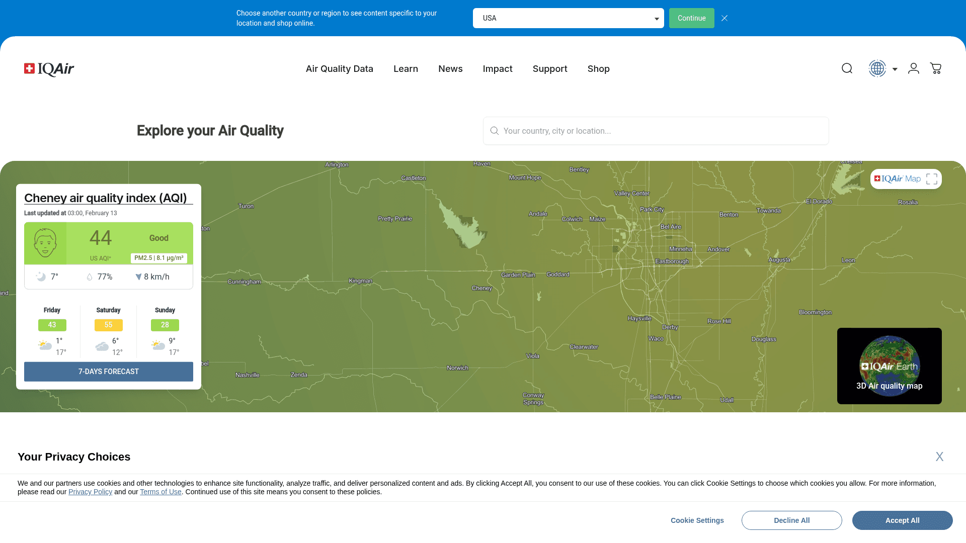 Si të bëni scraping të të dhënave të cilësisë së ajrit nga IQAir