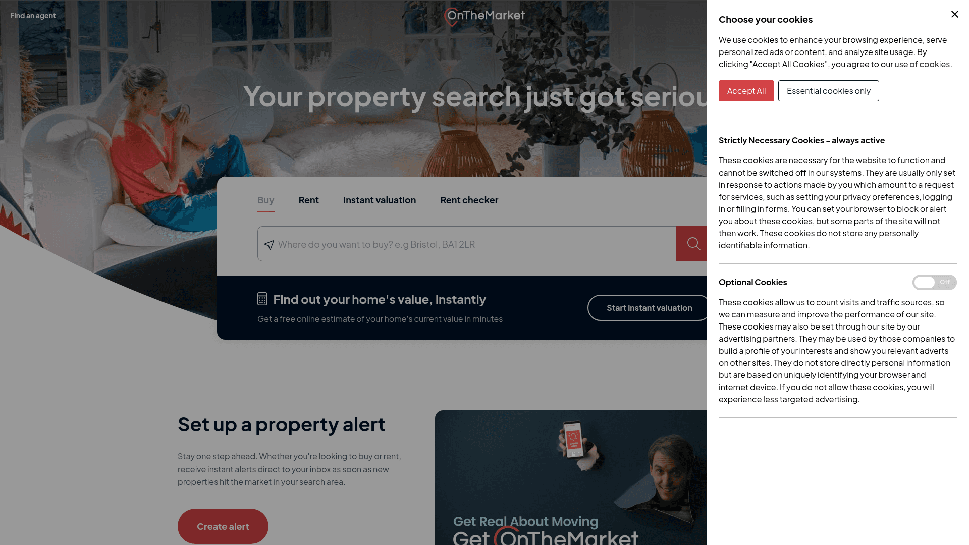 Si të bëni Scraping në OnTheMarket | OnTheMarket Web Scraper