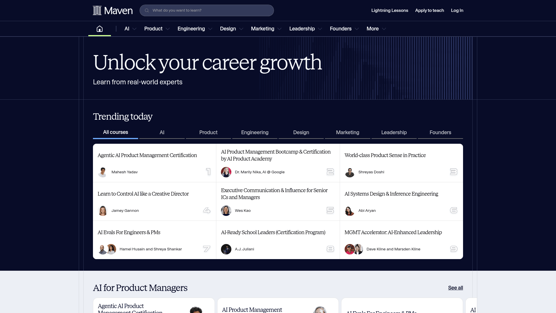 Si të bëni Scrape Maven.com për të dhëna të kurseve dhe instruktorëve