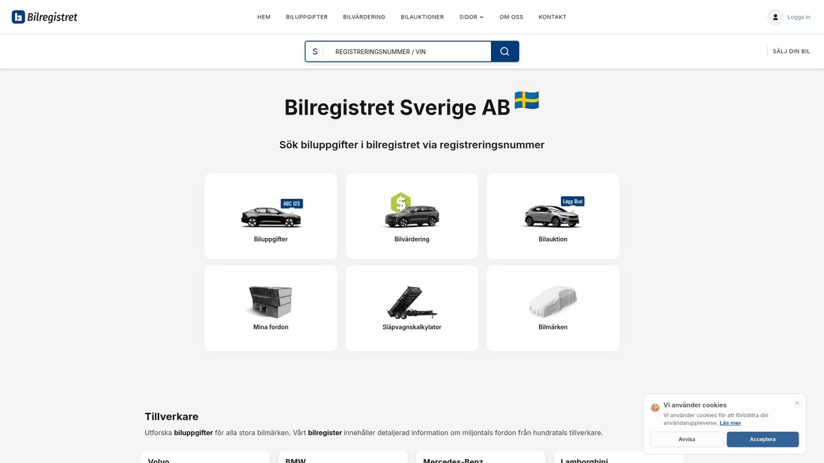 About Bilregistret.ai