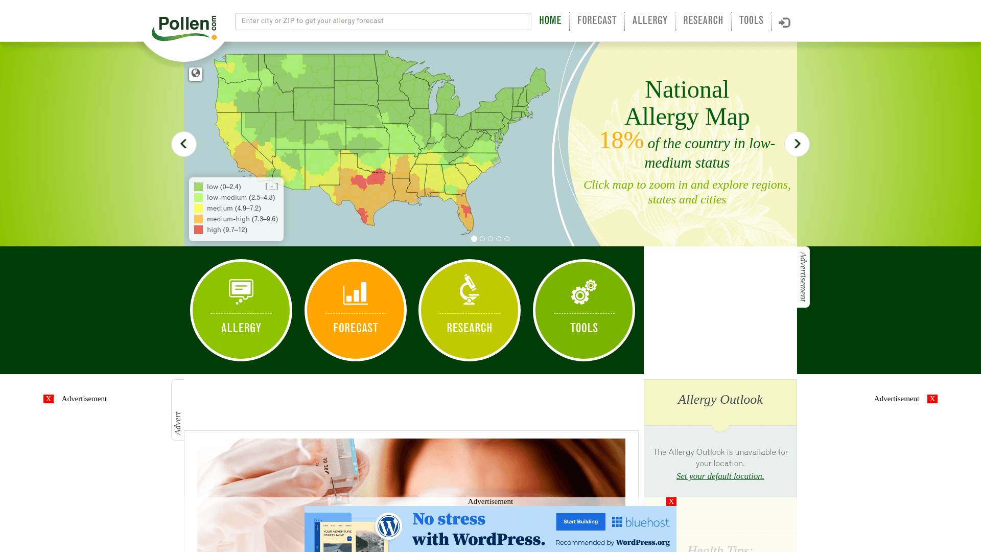 Hoe Pollen.com te scrapen: Gids voor lokale allergie-data-extractie