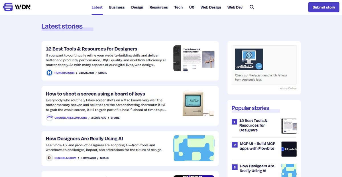 Web Designer Newsについて