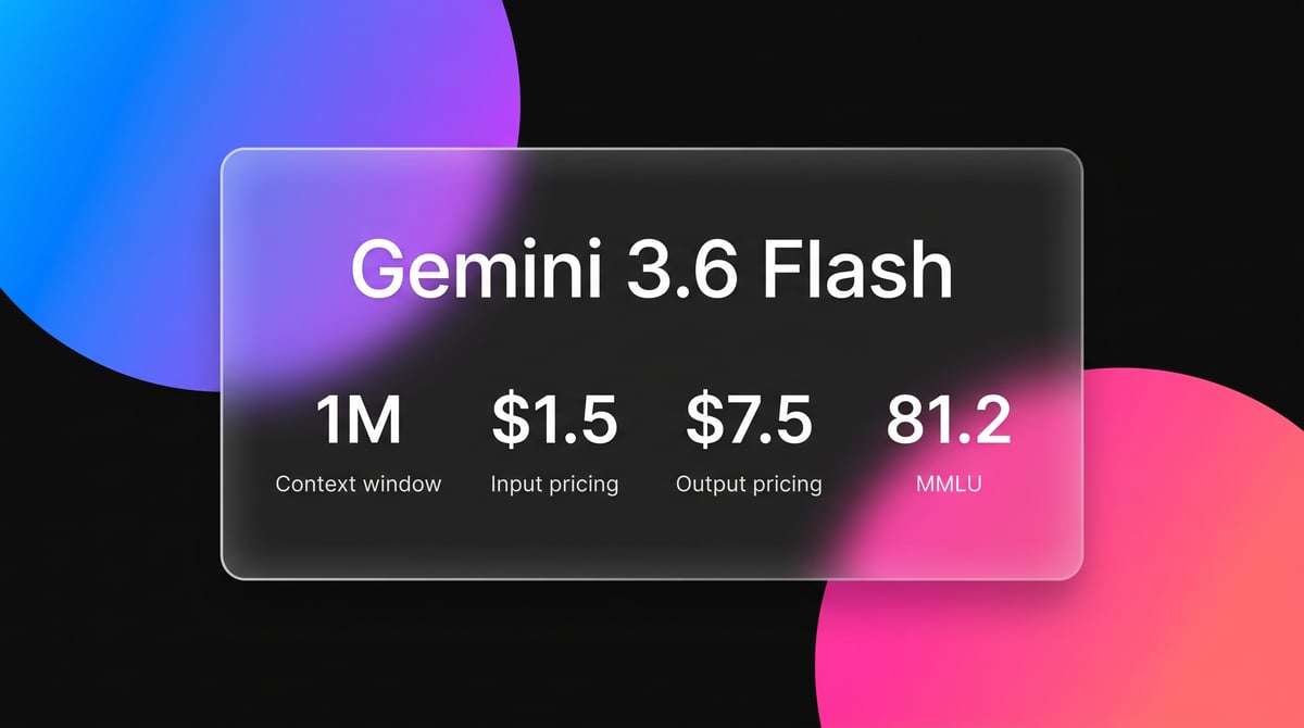 Gemini 3.6 Flash