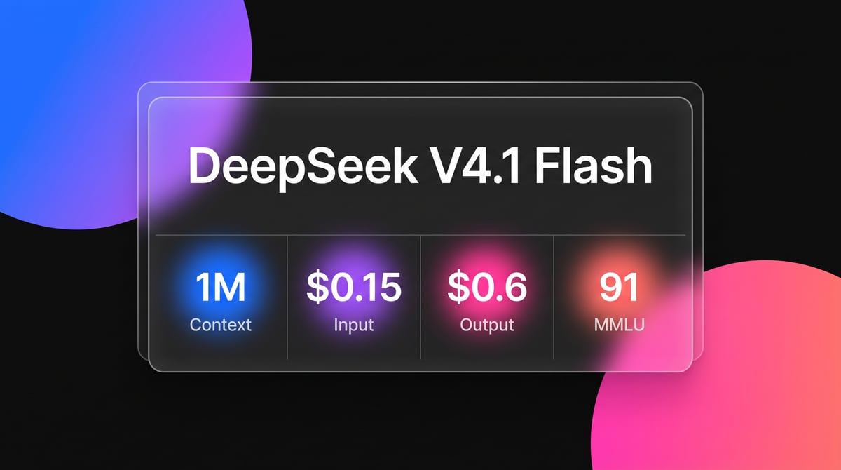 DeepSeek V4.1 Flash