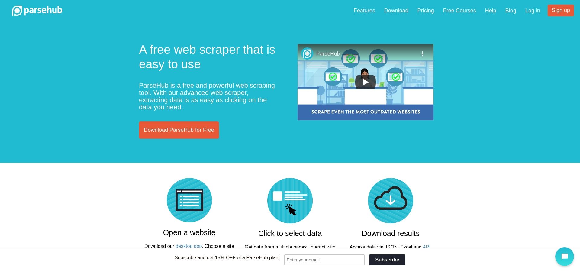 ParseHub | Free web scraping - The most powerful web scraper