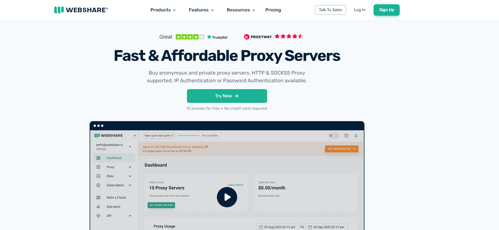 webshare proxy