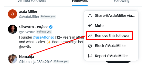 How to Remove Followers on Twitter (X)